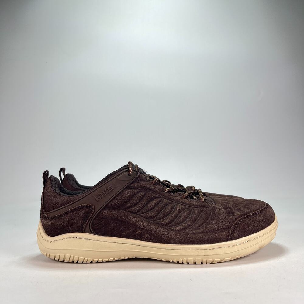 HIKE Footwear Brown Low Top Minimalist Barefoot Running Shoes Men's Size 9.5